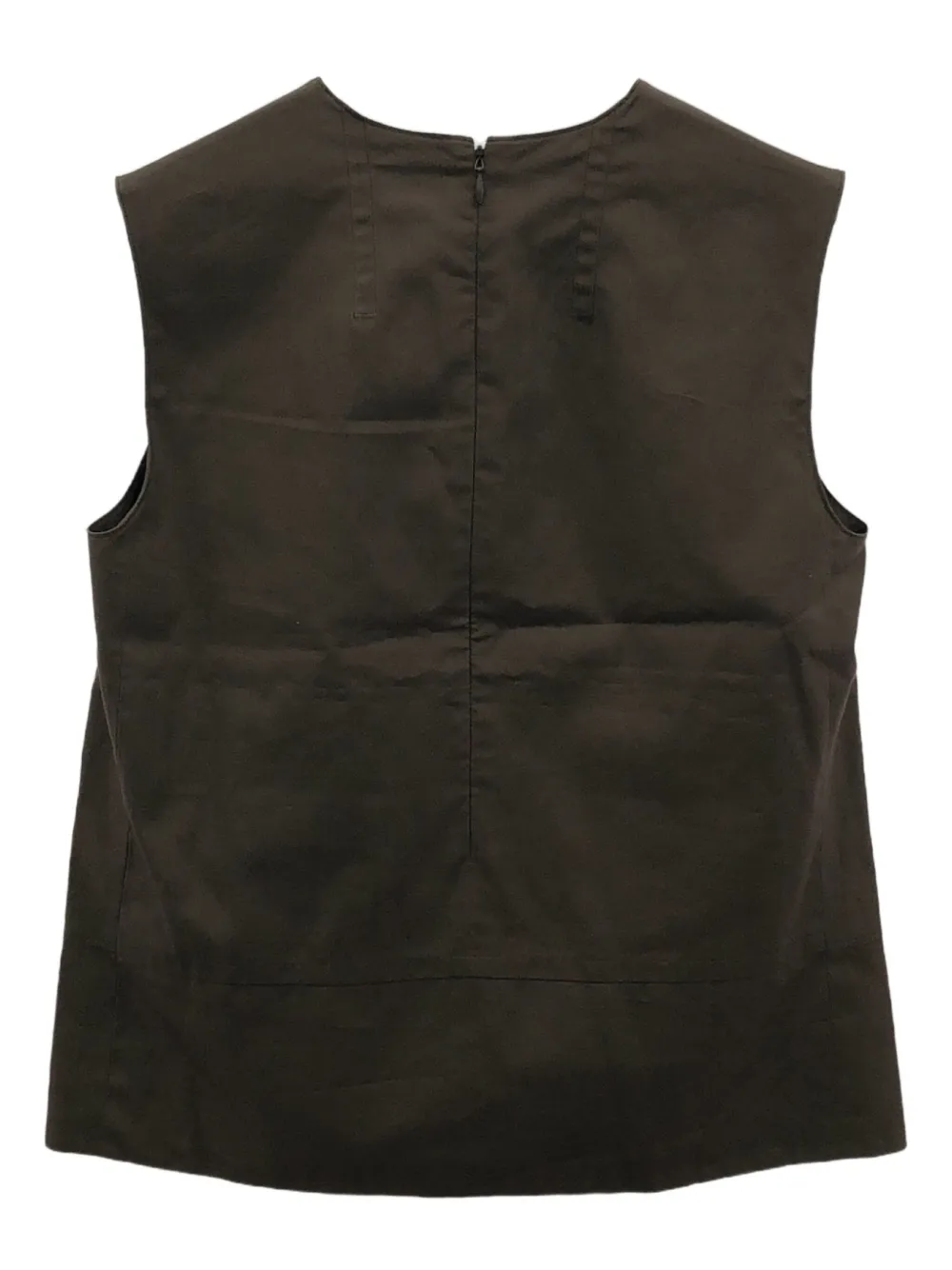 Hermès Pre-Owned 2000s sleeveless cotton top | Image 2