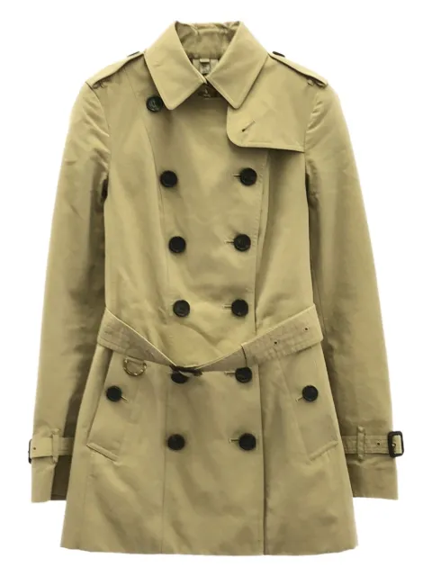 Burberry Pre-Owned 2000s double-breasted cotton trench coat