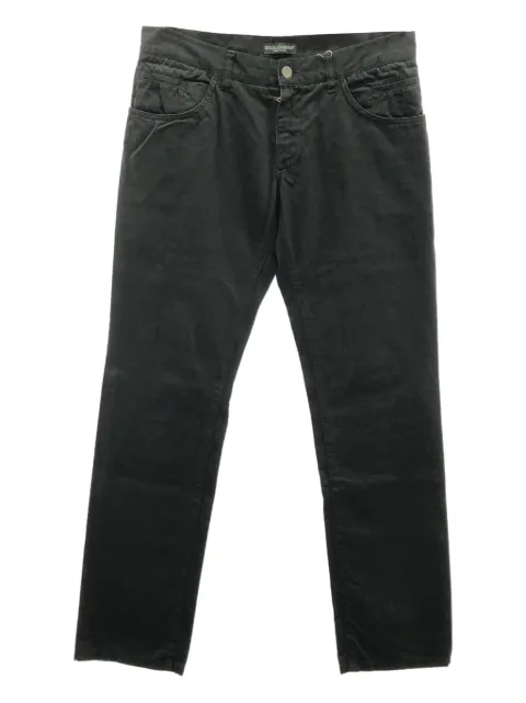Dolce & Gabbana Pre-Owned 2000 cotton trousers