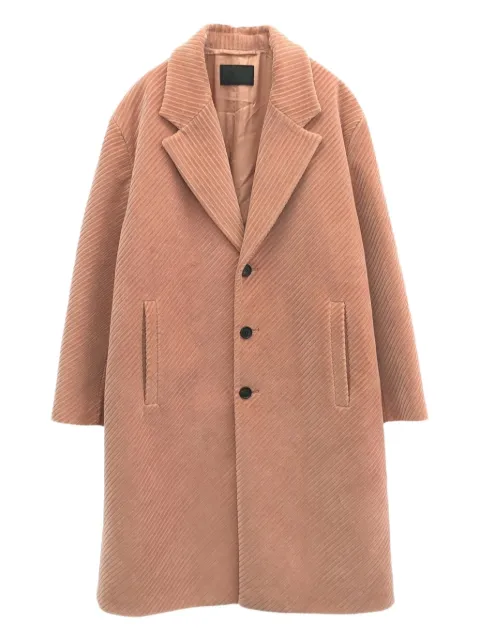 Prada Pre-Owned abrigo de pana y algodón 2010