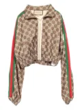 Gucci Pre-Owned 2000s interlocking G monogram jacket - Brown