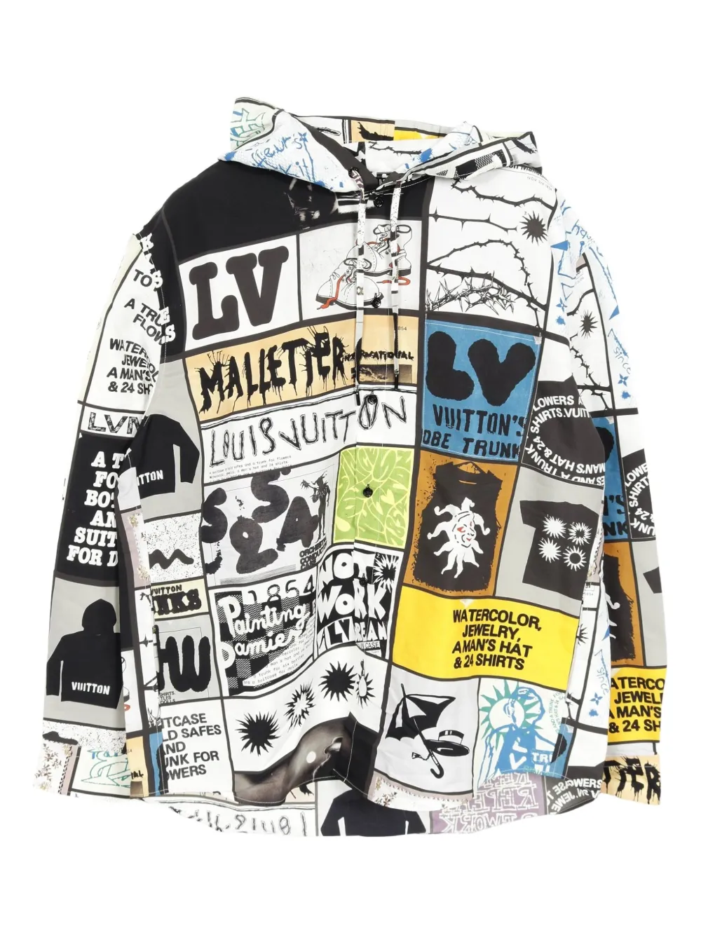 2010 printed hoodie
