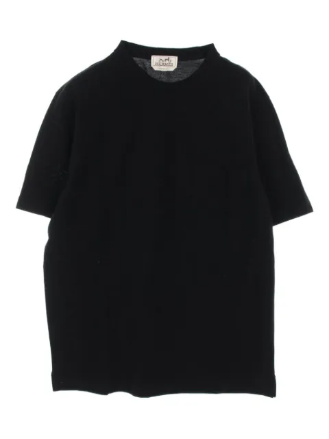 Hermès Pre-Owned 2010 logo-embroidered T-shirt