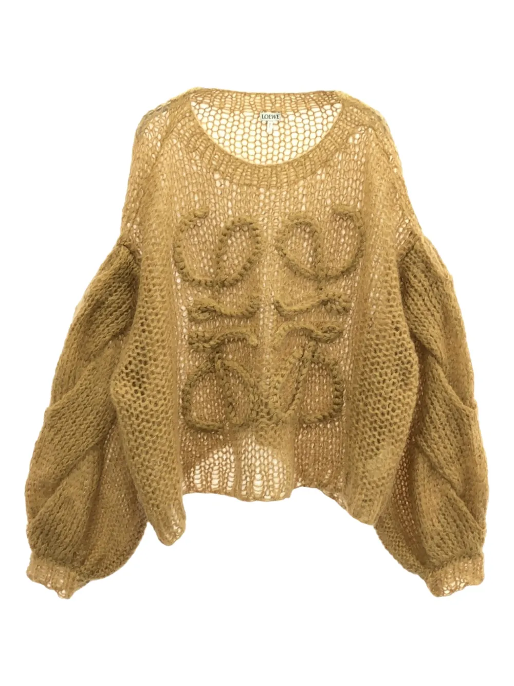 2010s mohair-blend knitted top