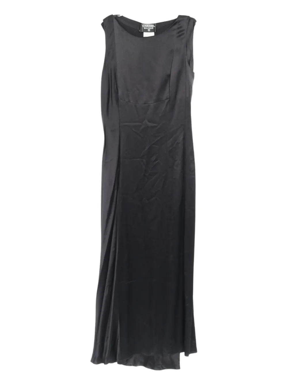 CHANEL Pre-Owned 1986-1988 silk dress | Black | Image 1