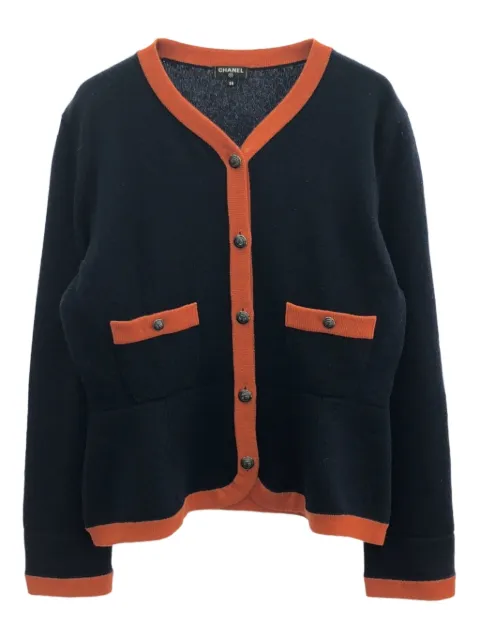 CHANEL Pre-Owned 1986-1988 cashmere cardigan