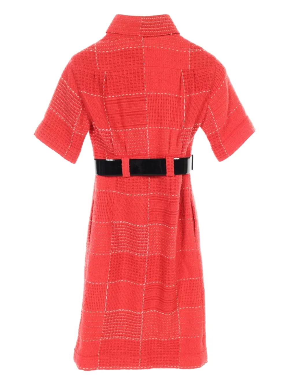 CHANEL Pre-Owned 1986-1988 tweed jurk - Rood