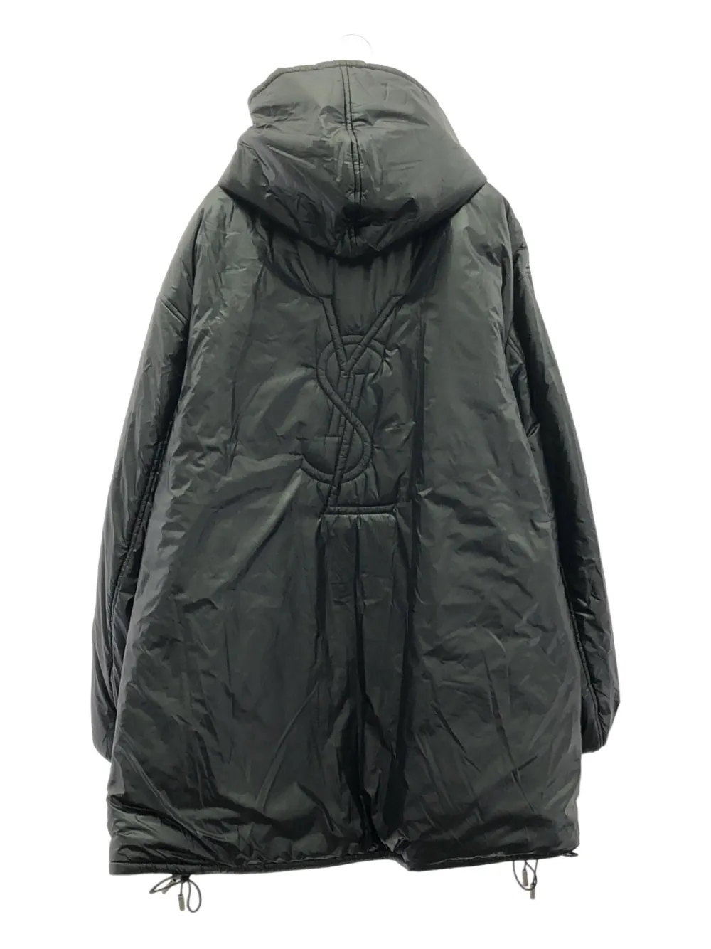 Pre-owned Saint Laurent 2020s Hooded Blouson Jacket In Black