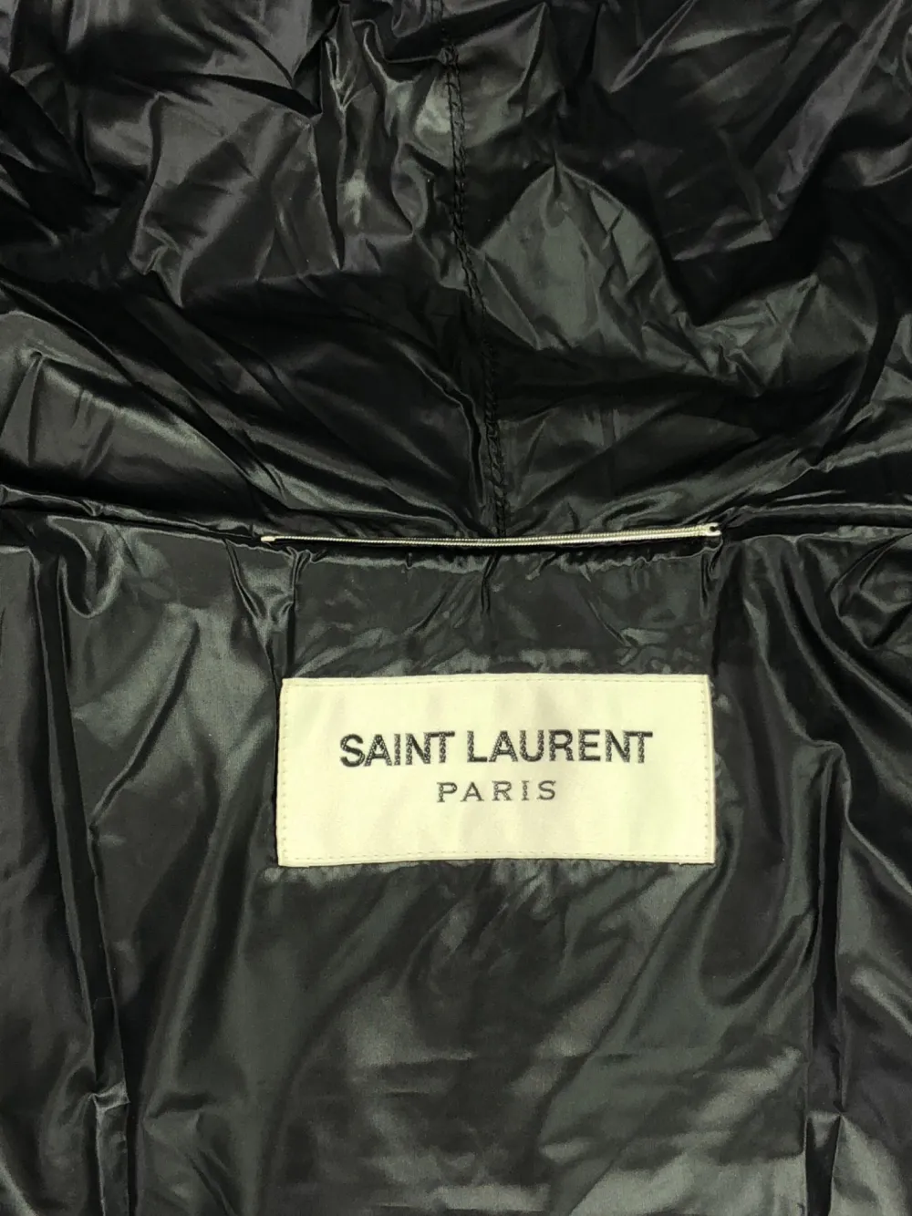 Pre-owned Saint Laurent 2020s Hooded Blouson Jacket In Black