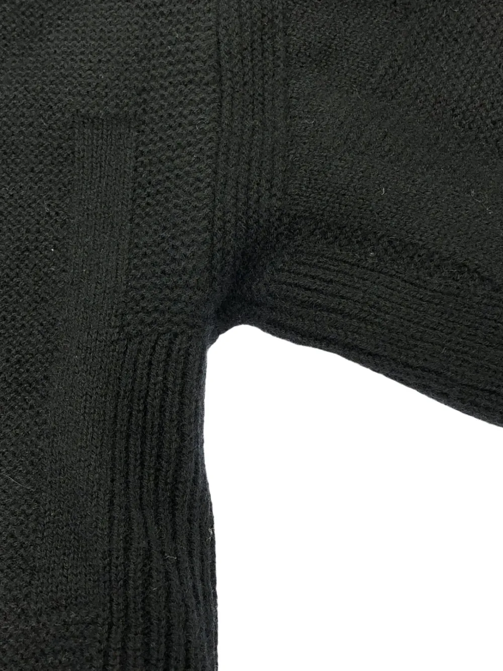 Pre-owned Hermes 2010s Wool Sweater In Black