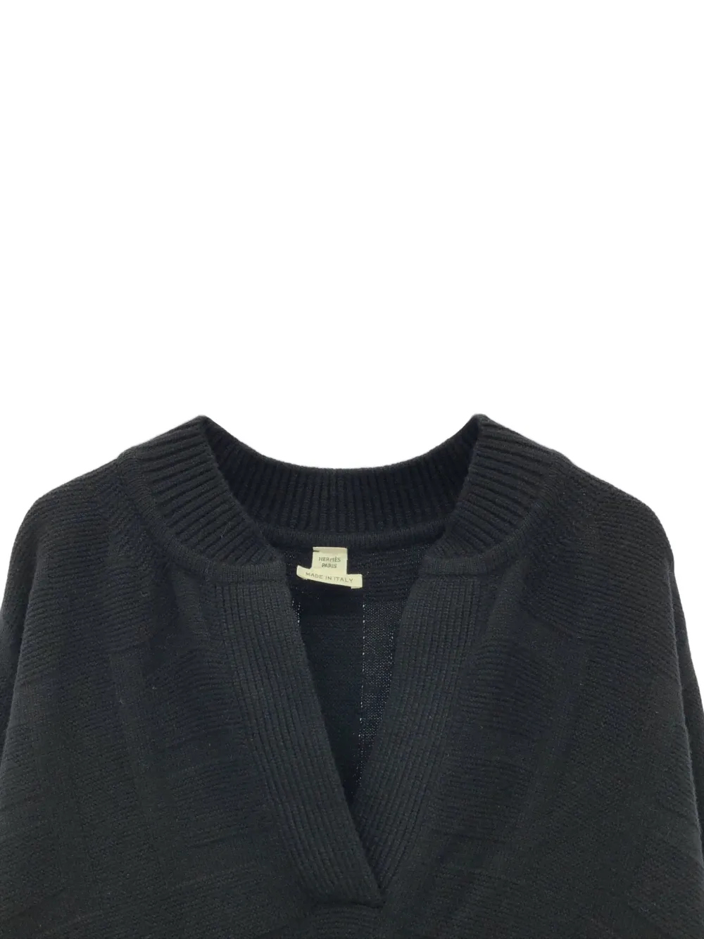 Hermès Pre-Owned 2010s wool sweater | Black | Image 1