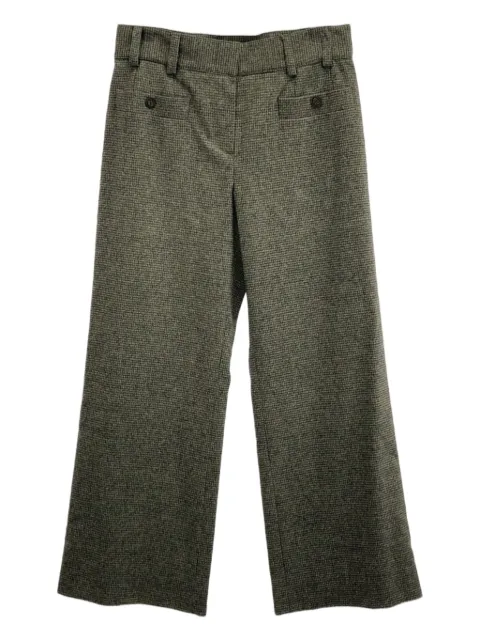 CHANEL Pre-Owned 2010s wool trousers