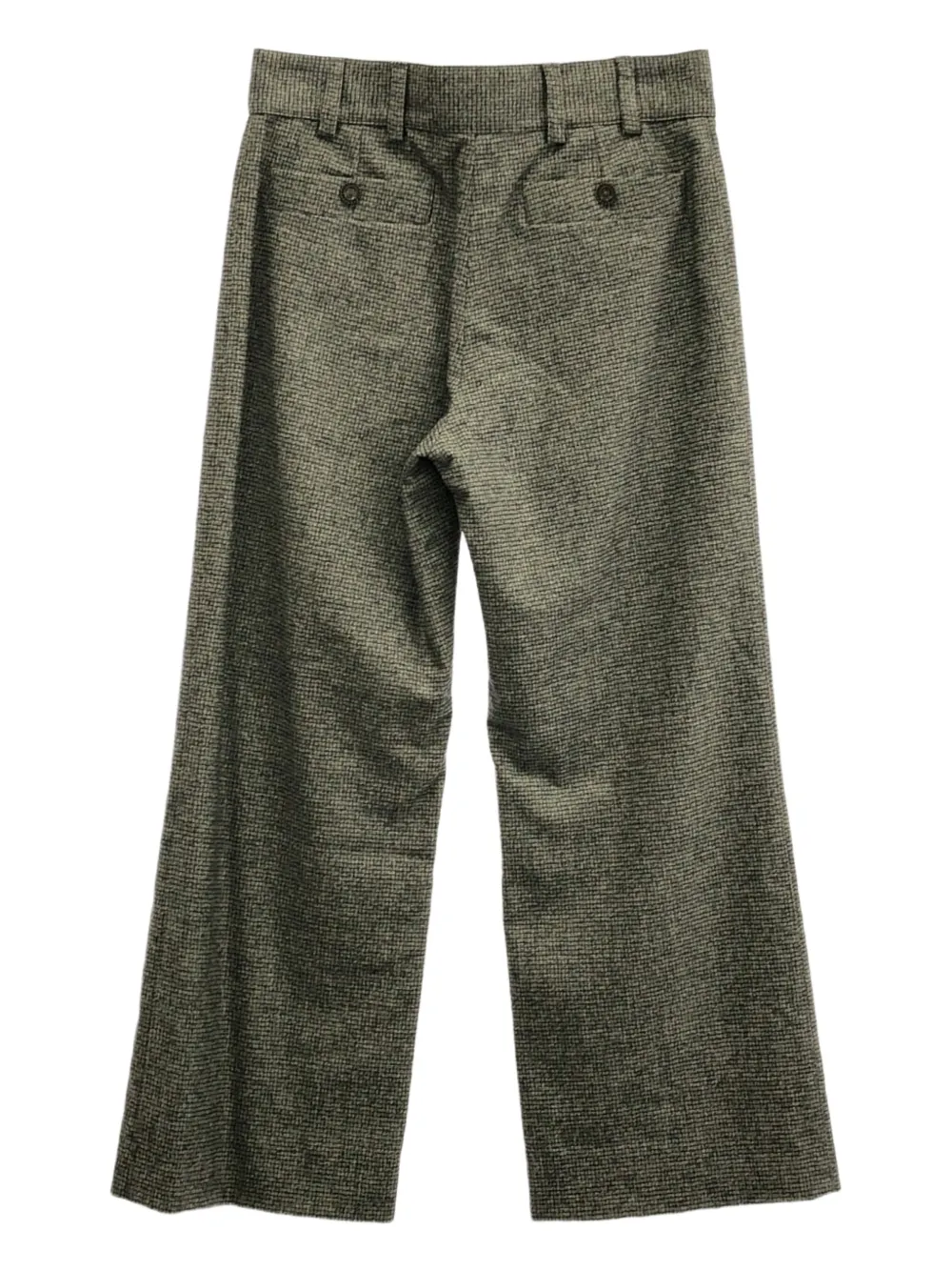 CHANEL Pre-Owned 2010s wool trousers - Bruin