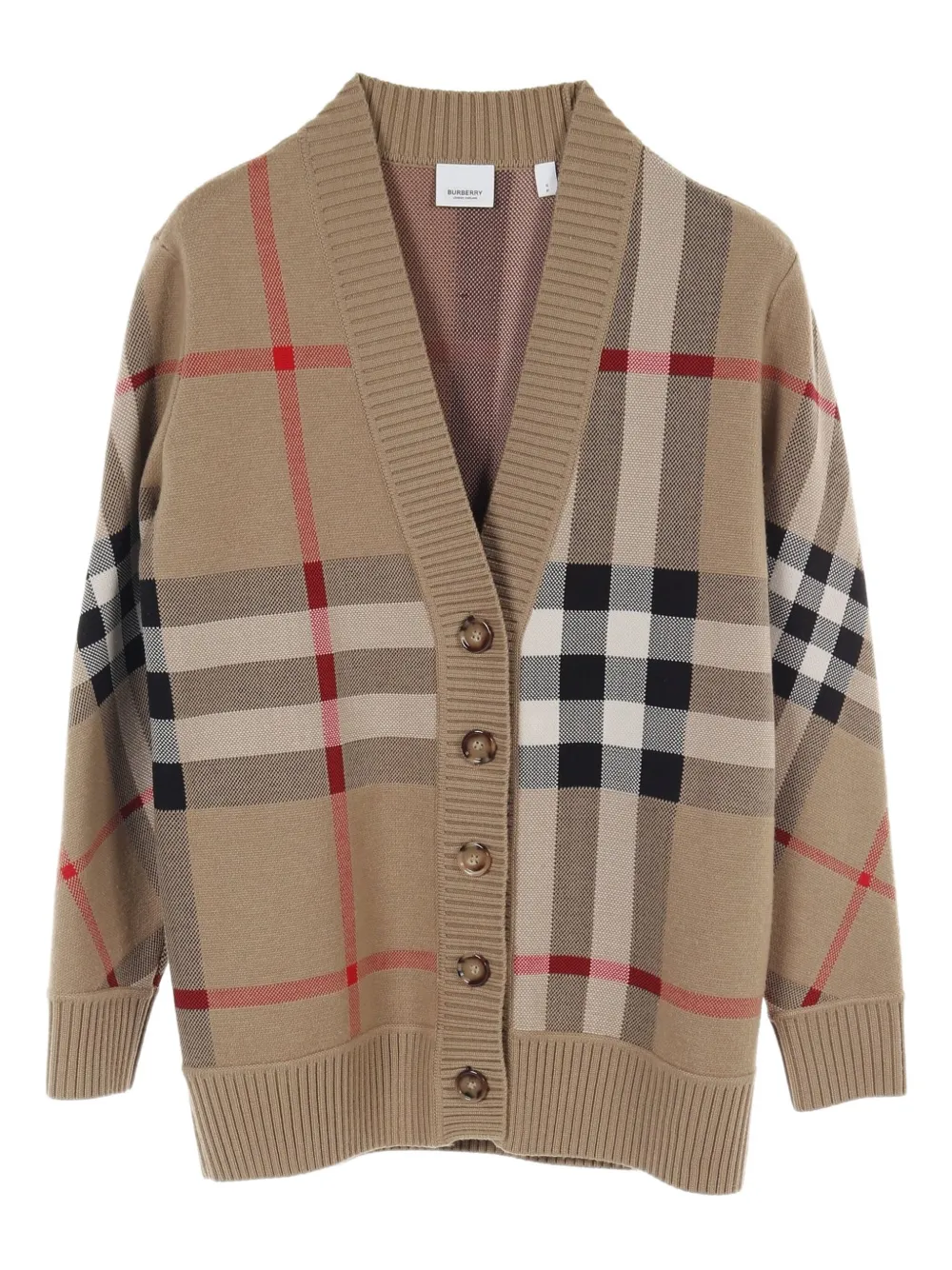 2010 checkered cardigan