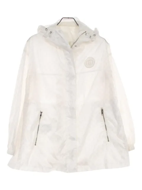 Gucci Pre-Owned chamarra con capucha y motivo GG 2000
