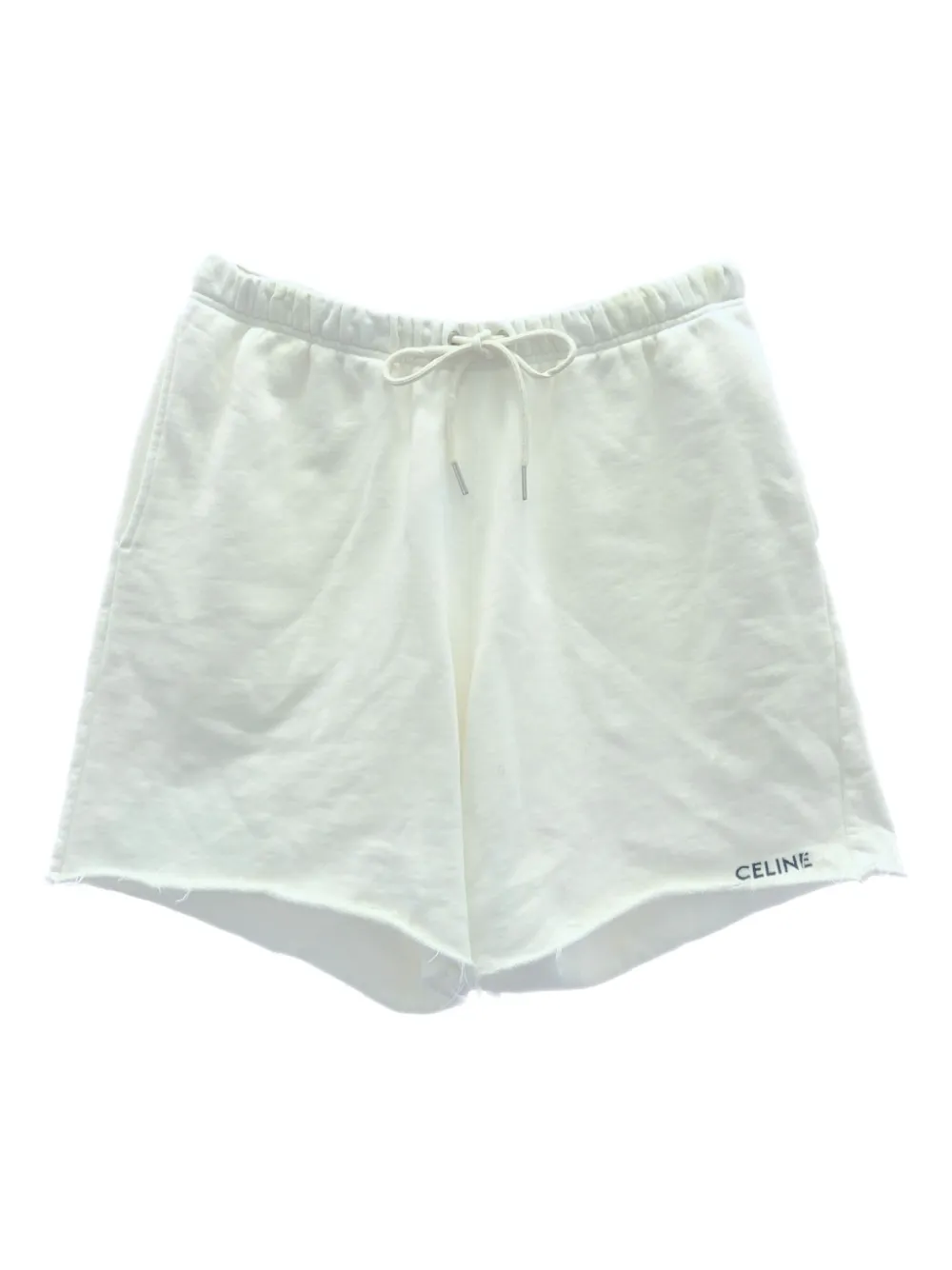 Céline Pre-Owned shorts con cordones en la pretina 2000 | blanco | Image 1