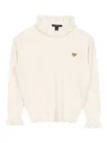Louis Vuitton Pre-Owned frill knit wool top - Neutrals