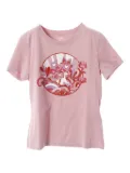 Hermès Pre-Owned 2010s Micro Cartouche Faubourg Rainbow T-shirt - Pink