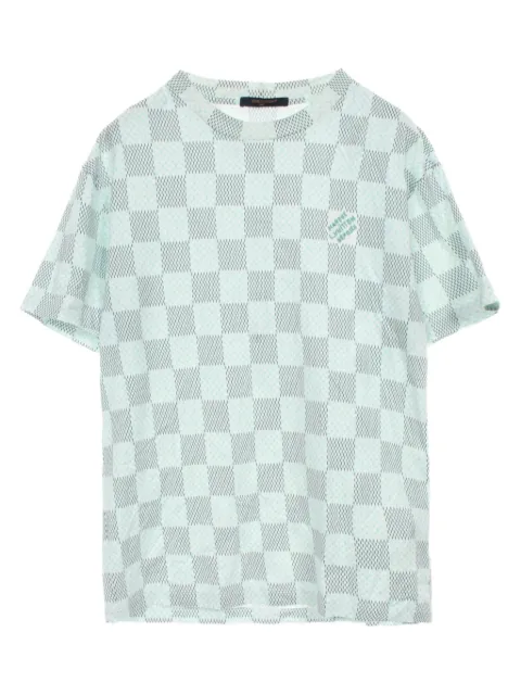 Louis Vuitton Pre-Owned 2010s Damier Monogram T-shirt