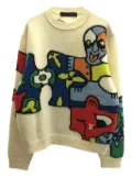 Louis Vuitton Pre-Owned 2010 patterned jumper - Neutrals