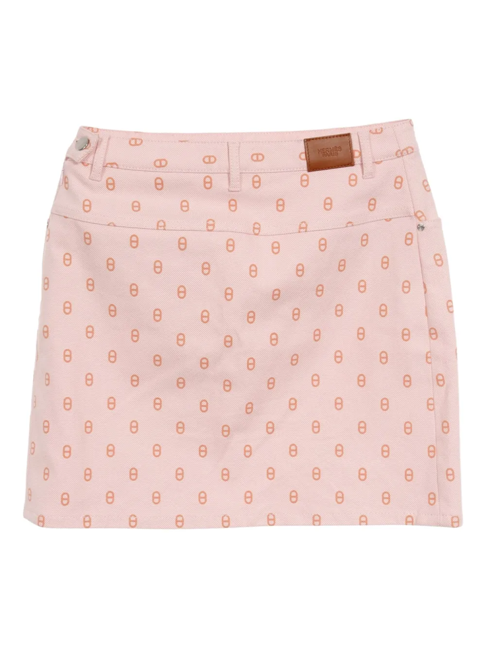 Hermès Pre-Owned 2010s Chaîne d'Ancre mini skirt | Image 2