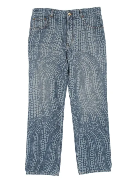 Louis Vuitton Pre-Owned x Yayoi Kusama 2010s Pumpkin jeans