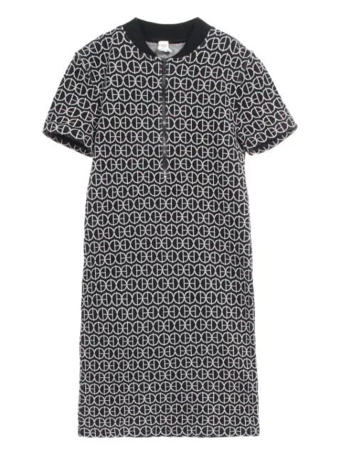 Hermès Pre-Owned 2010s half-zip patterned dress