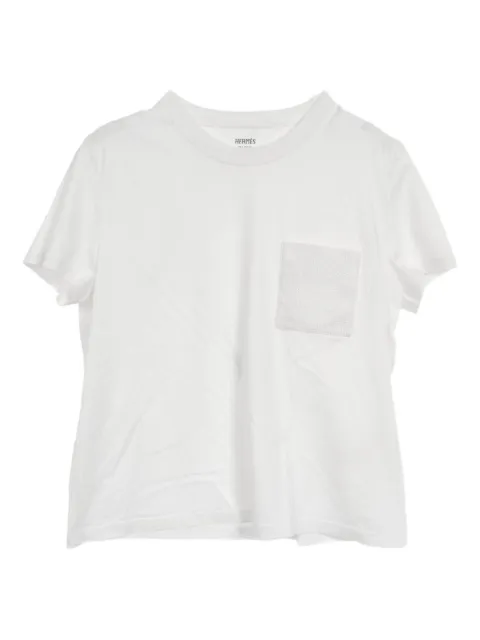 Hermès Pre-Owned 2010s Mosaic-pocket T-shirt