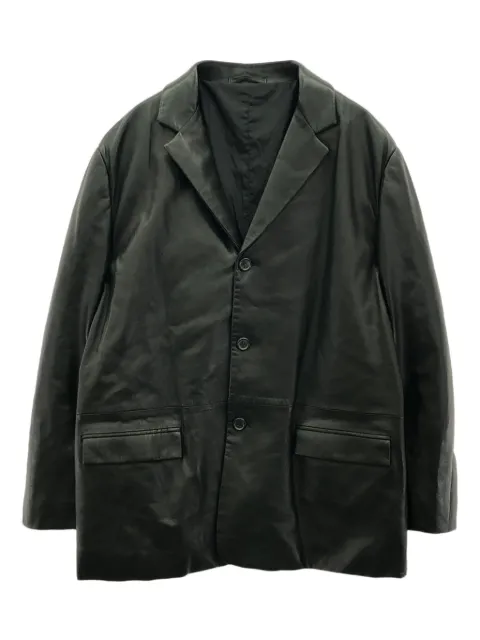 Prada Pre-Owned 2010s padded leather jacket