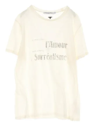 未使用級　20ss　Christian Dior　Tシャツ　リネン　beeロゴ 31078543_60195539_322.jpg
