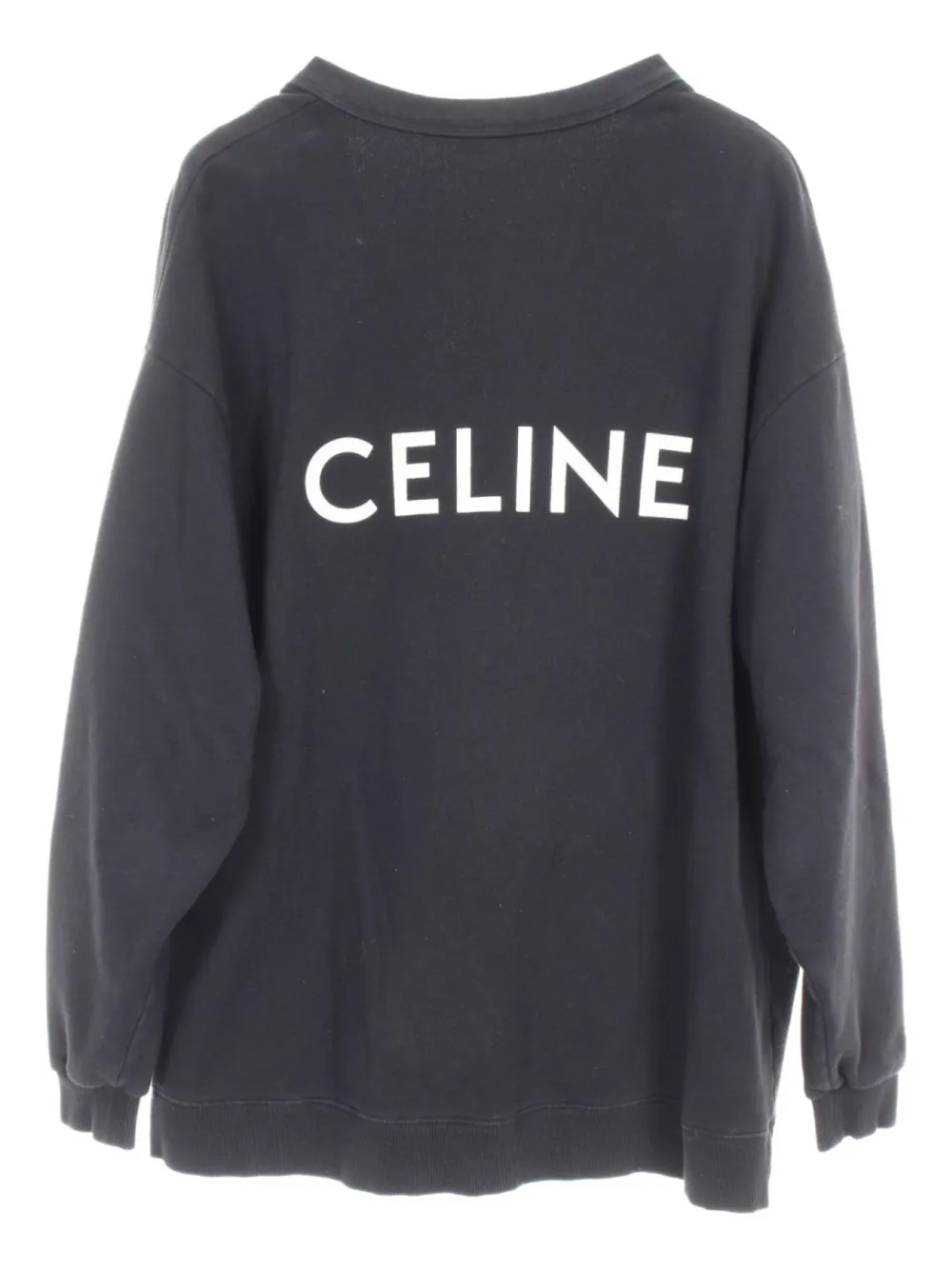 Celine Pre-Owned 2000s logo-print cotton cardigan | Image 2