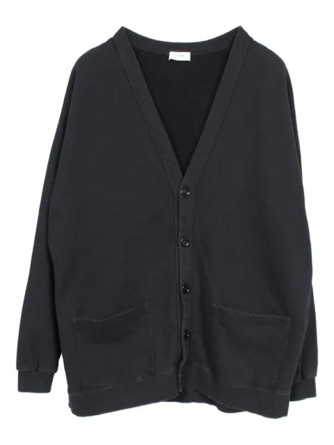 Celine Pre-Owned 2000s logo-print cotton cardigan