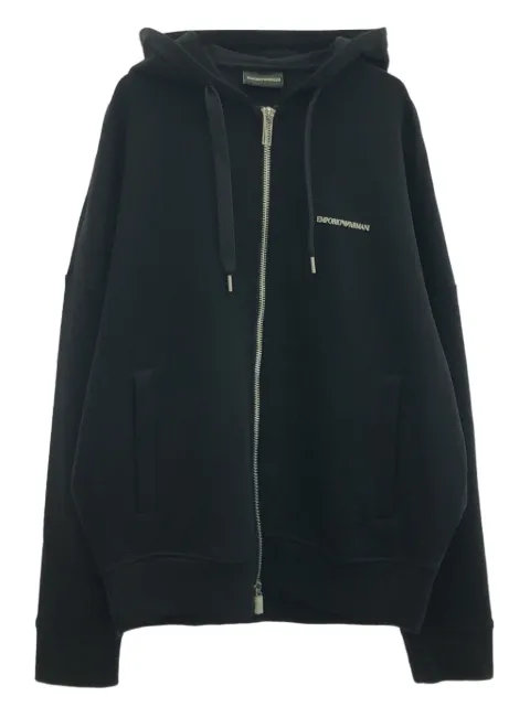 Emporio Armani Pre-Owned 2010s zip-up hoodie