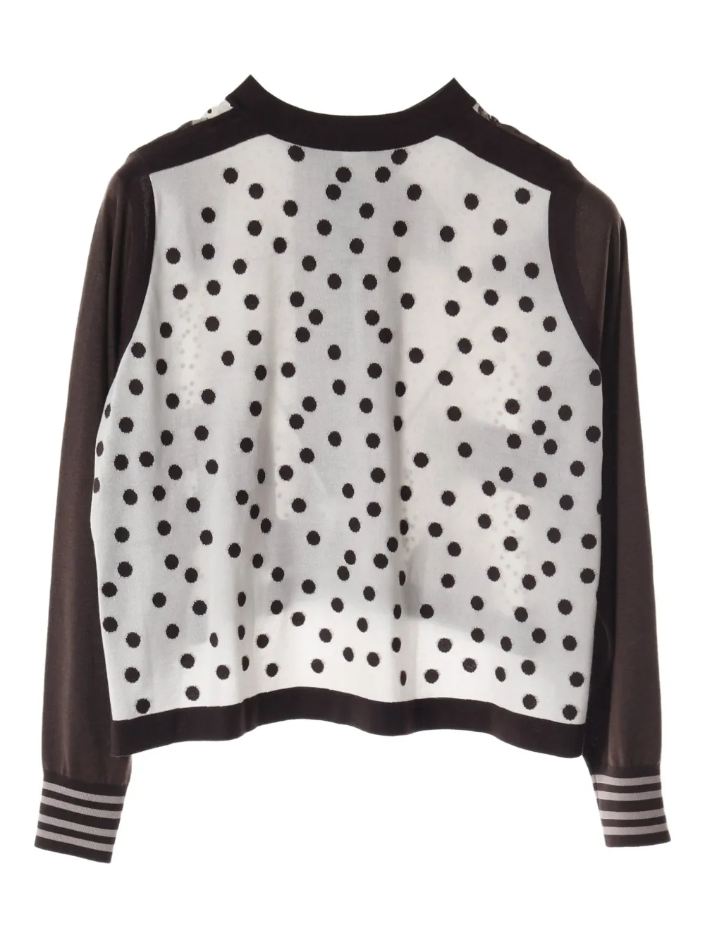 Hermès Pre-Owned 20s horse polka dot top | Image 2