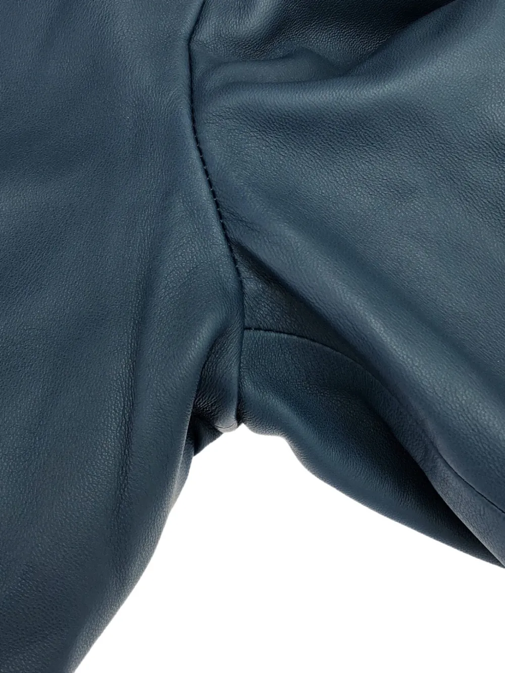 Pre-owned Hermes 2010s Hooded Reversible Jacket In Blue