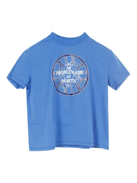 Hermès Pre-Owned 2010s La Promenade Du Matin graphic-print T-shirt