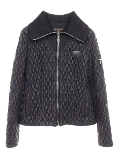 Louis Vuitton Pre-Owned 2010s quilted diamond jacket
