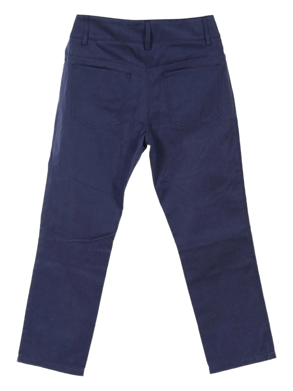 CHANEL Pre-Owned 1986-1988 katoenen jeans - Blauw