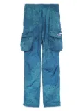 Louis Vuitton Pre-Owned 2010s Monogram-pattern cargo pants - Blue