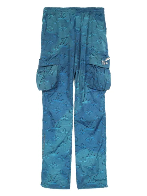 Louis Vuitton Pre-Owned 2010s Monogram-pattern cargo pants