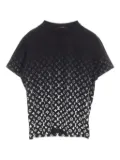 Louis Vuitton Pre-Owned 2010s gradient monogram-print T-shirt - Black