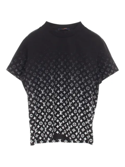 Louis Vuitton Pre-Owned 2010s gradient  monogram-print T-shirt
