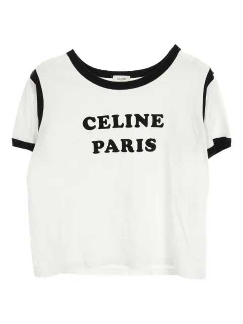 Céline Pre-Owned 2010s logo-print T-shirt