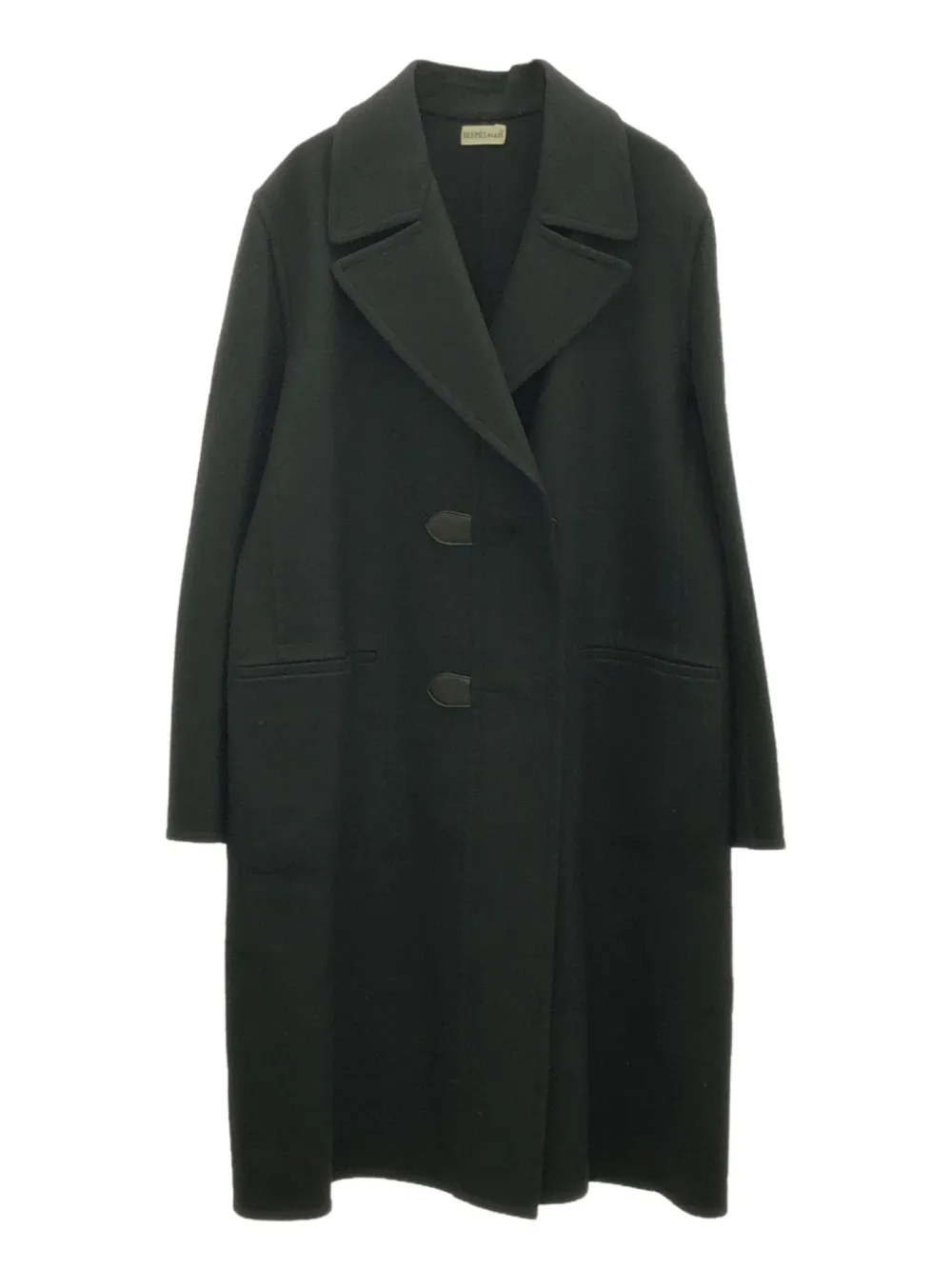 Hermès Pre-Owned 2010s cashmere-blend coat | Black | Image 1