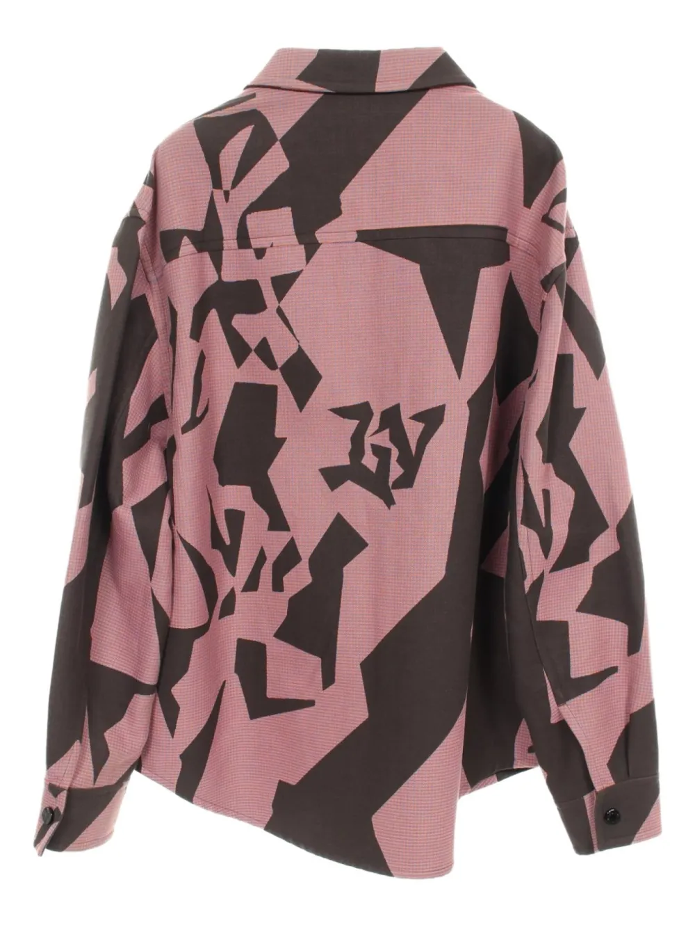 Louis Vuitton Pre-Owned 2010 geometric-pattern shirt | Image 2