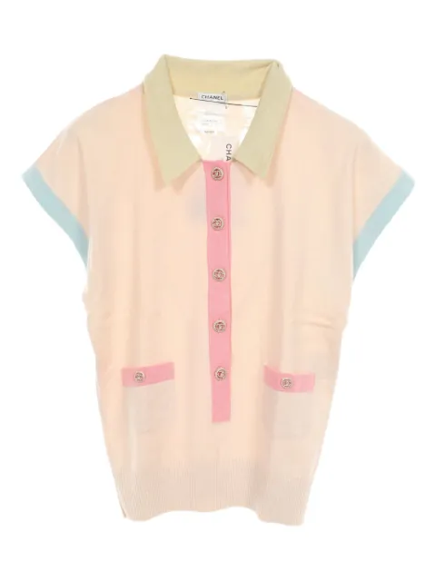 CHANEL Pre-Owned 1986-1988 cashmere top