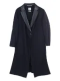 Hermès Pre-Owned 2010s cashmere coat - Blue