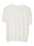 Prada Pre-Owned 2010s crew-neck knitted silk top - White