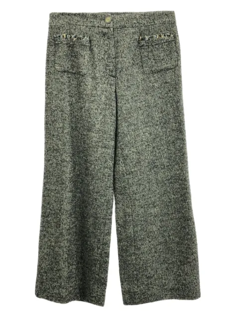 CHANEL Pre-Owned 10s silk trousers 