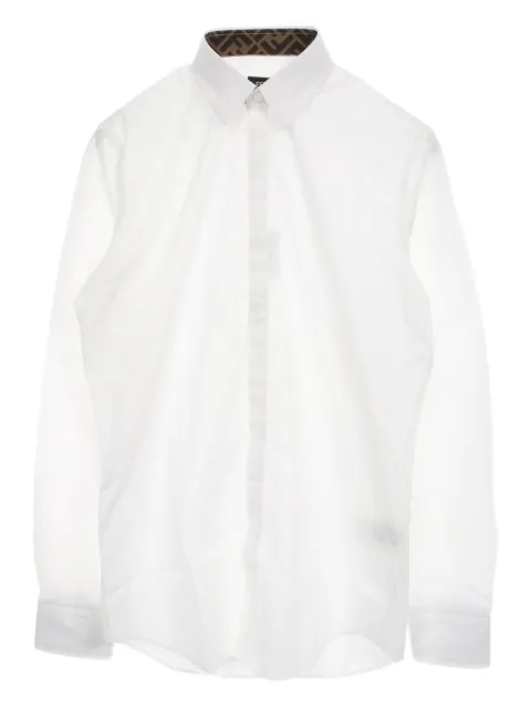 Fendi Pre-Owned chemise à motif Zucca (années 2010)